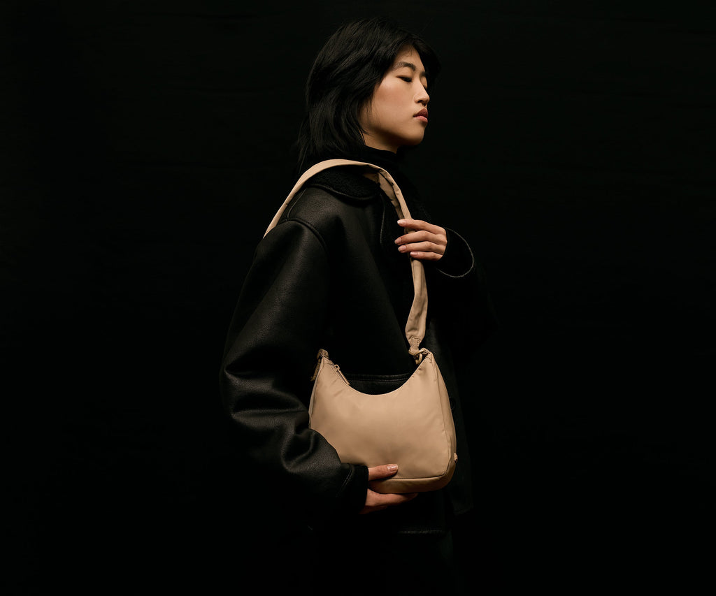 Away Featherlight Duo Crossbody Crossbody Bag - Camel Brown