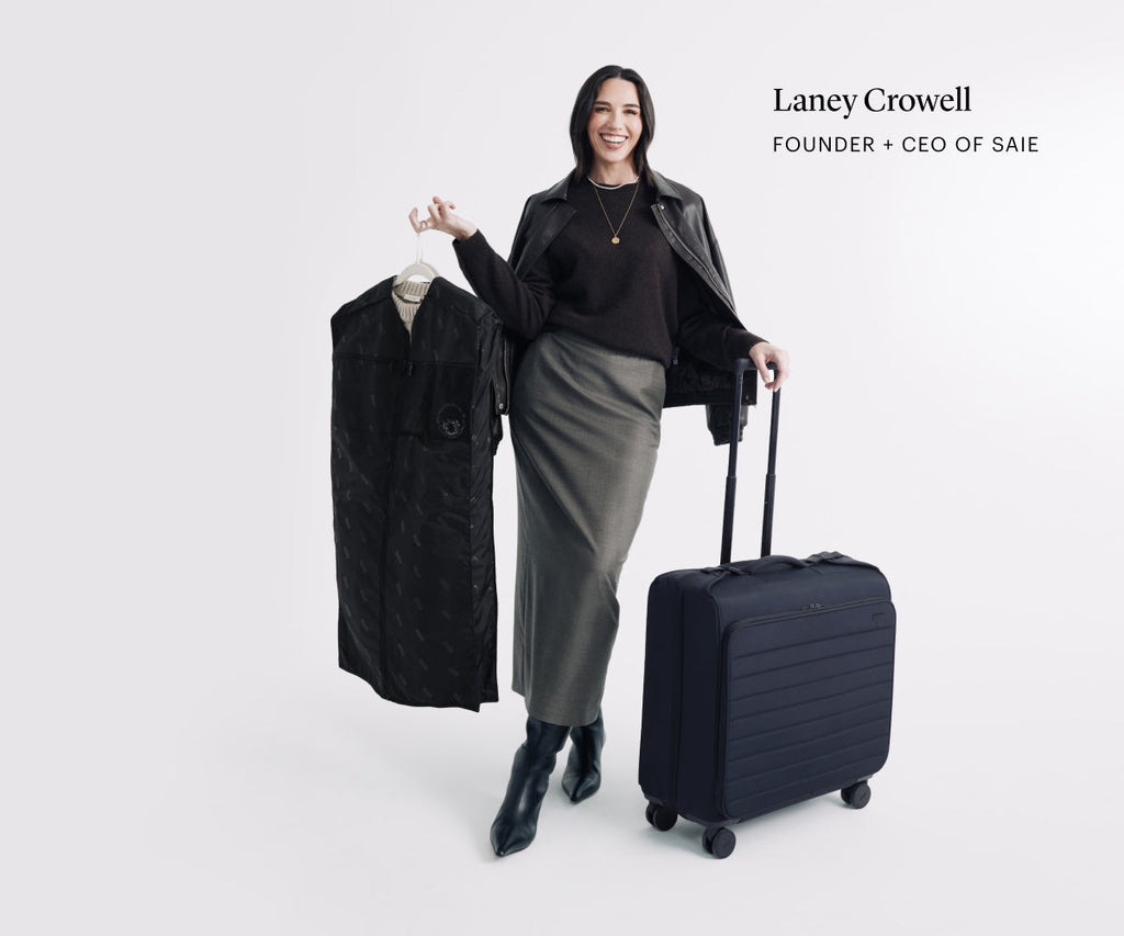 Away Softside Garment Roller Packing Cubes - Jet Black