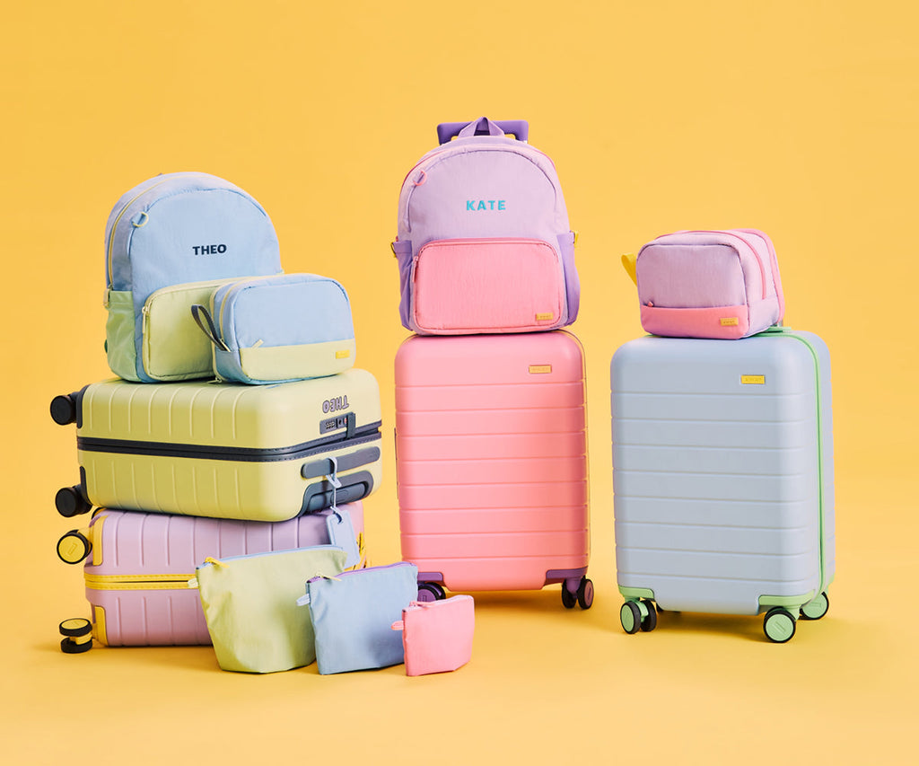 Away Kids Pouch Set Travel Accessory - Garden Mix