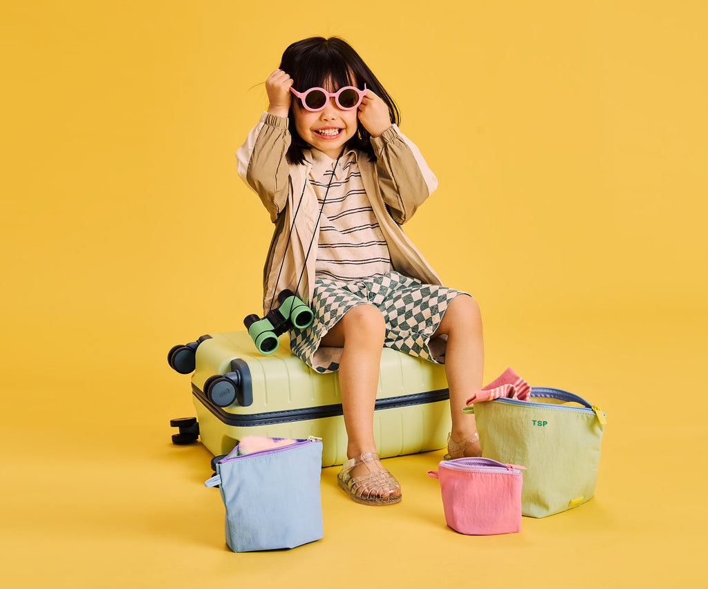 Away Kids Pouch Set Travel Accessory - Garden Mix