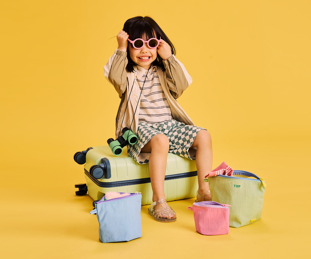 Away Kids Pouch Set Travel Accessory - Garden Mix