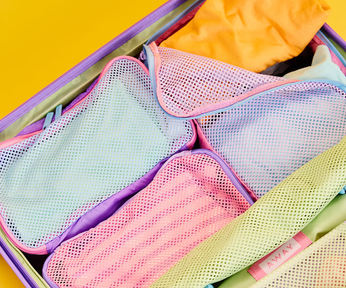 Away Kids Packing Cubes in Garden Mix