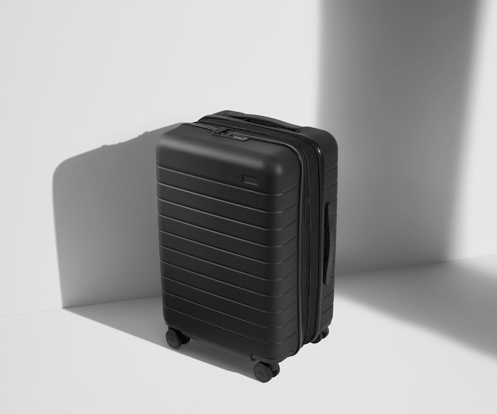 Away The Bigger Carry-On Flex Suitcase - Jet Black