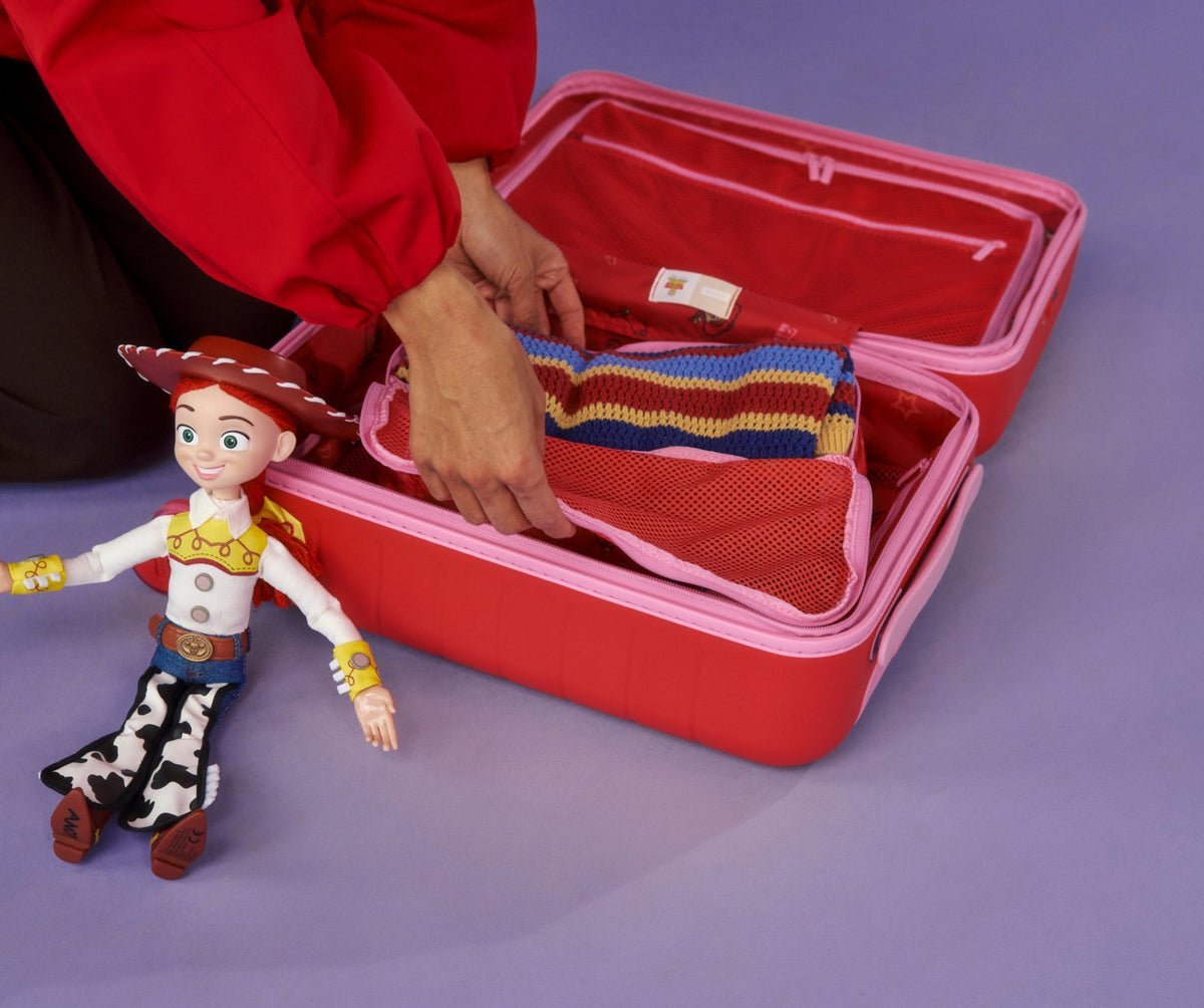 Away The Kids Carry-On Luggage Tag - Jessie Red