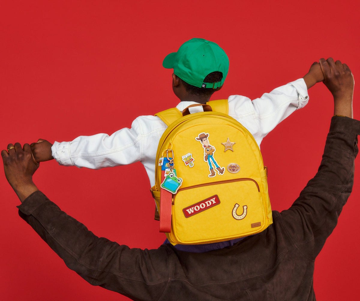 Away Kids Backpack in Woody Yellow