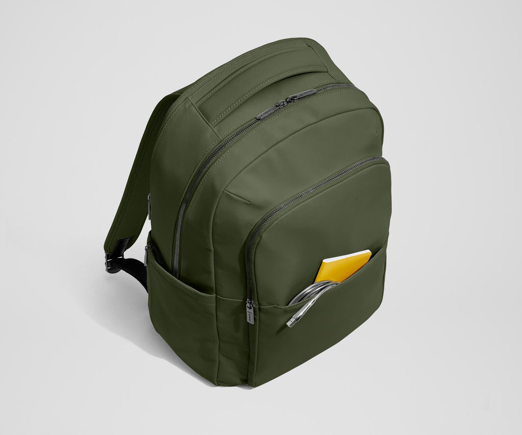 Away The Commuter Backpack in Olive Green