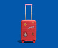 Away The Kids Carry-On Luggage Tag - Jessie Red