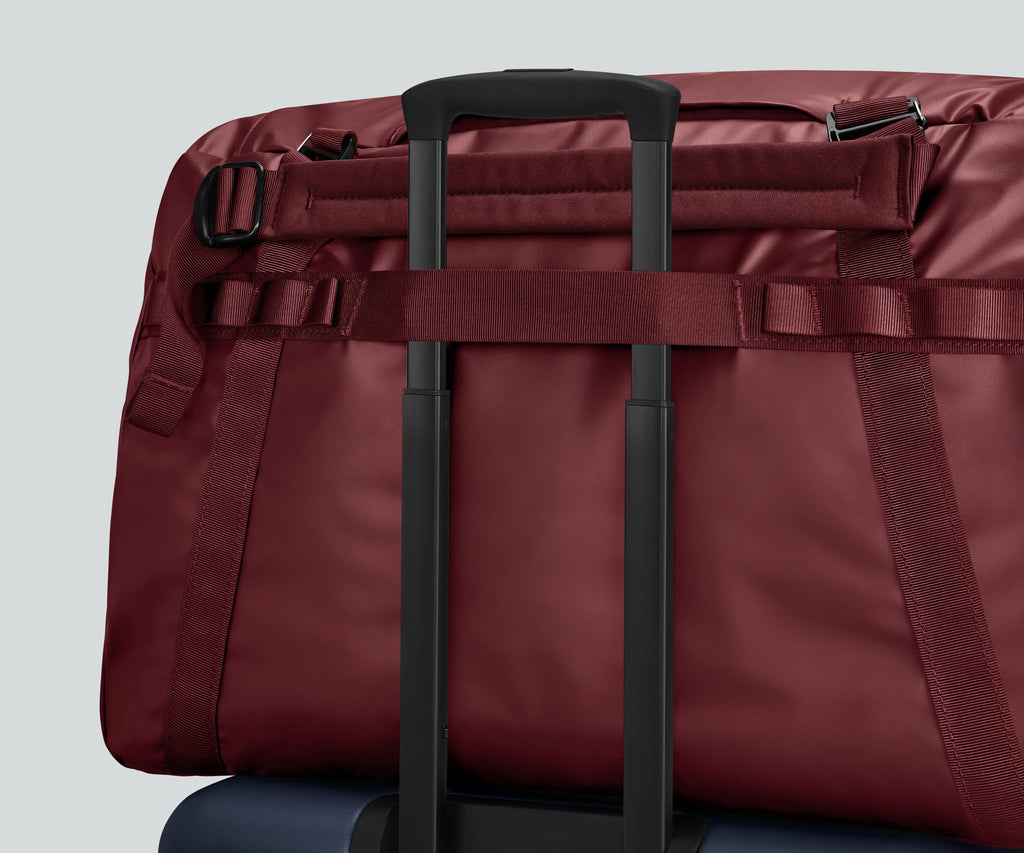 Away Active Duffle 70L Backpack - Burgundy Red