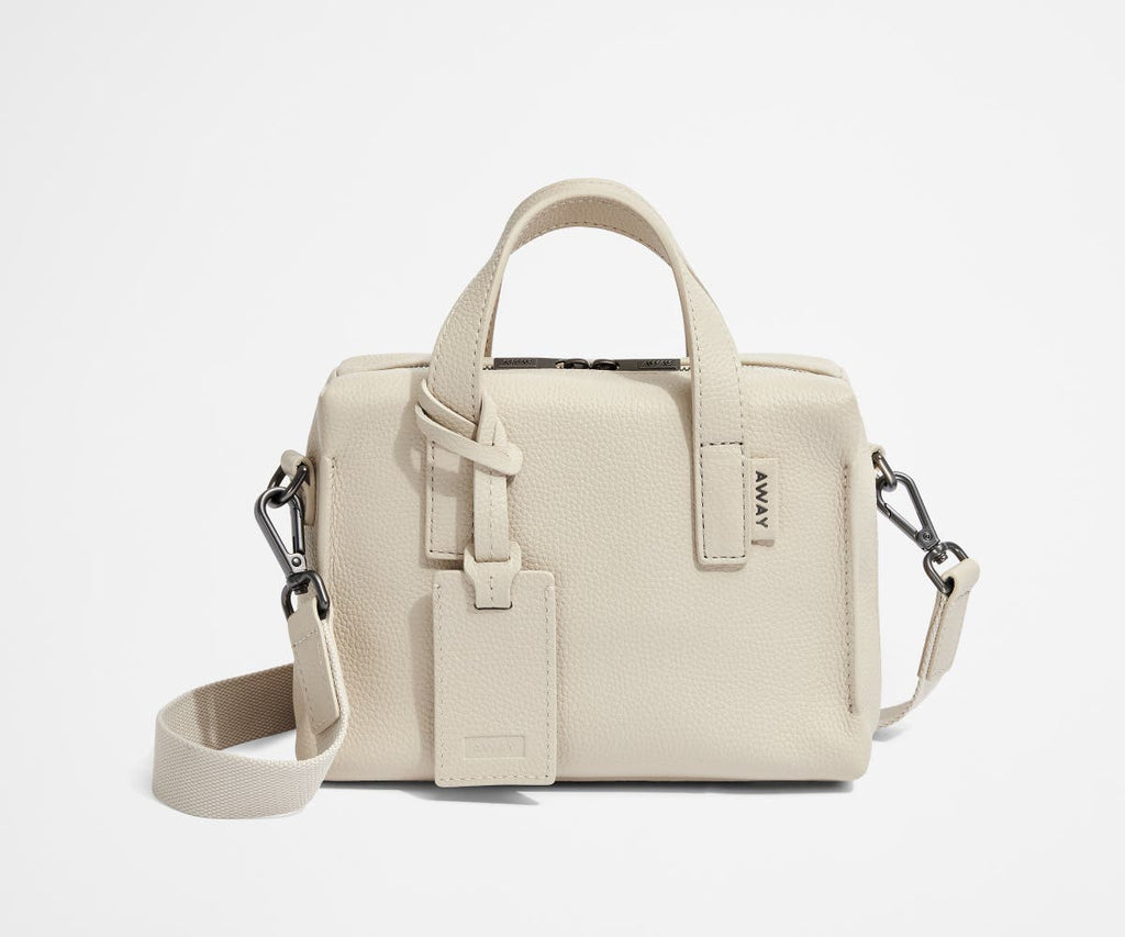 Away Mini Everywhere Bag Travel Accessory - Cream White