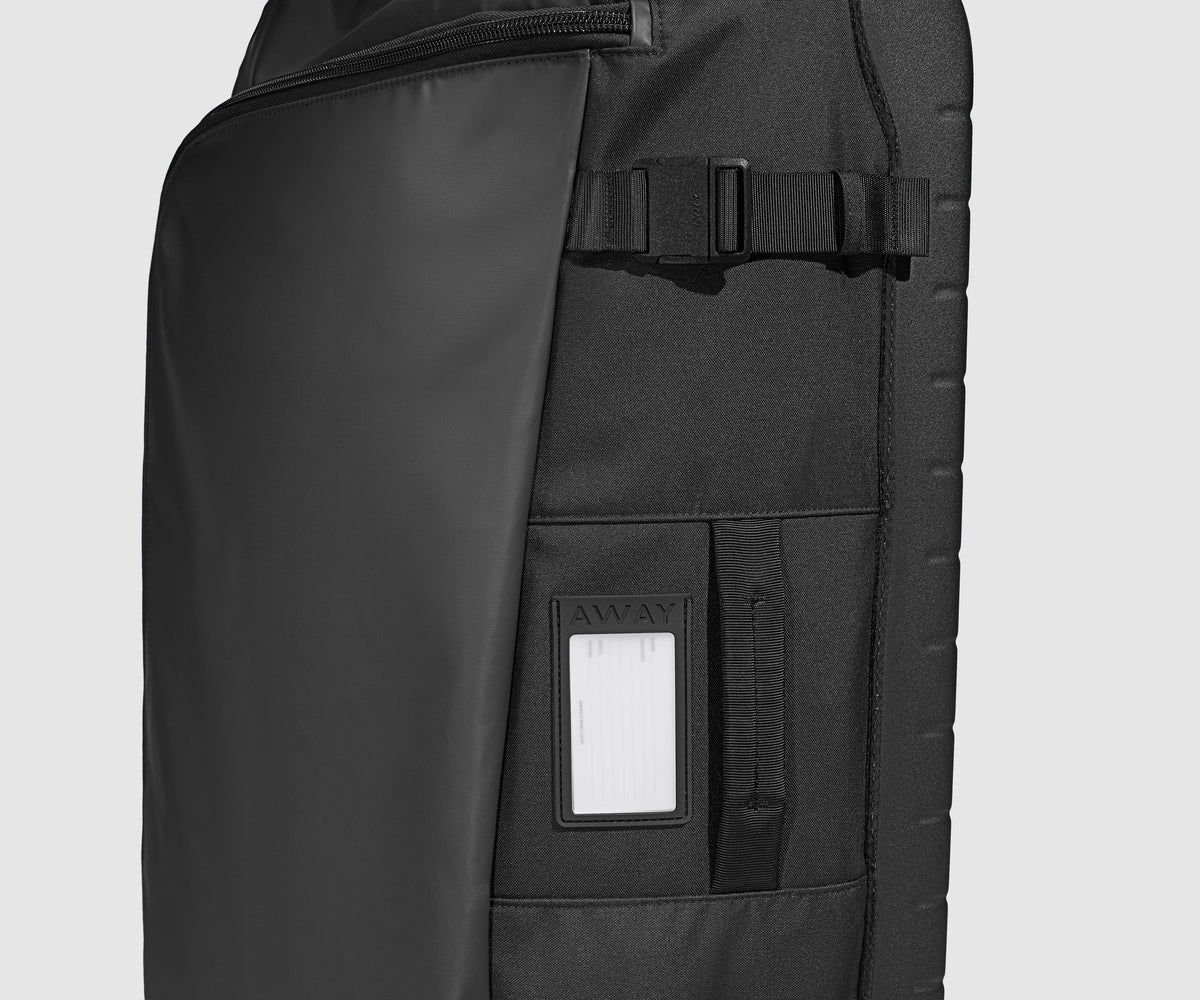 Away Active Rolling Duffle 85L Duffel Bag - Jet Black