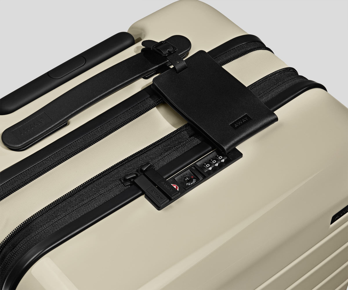 Away The Bigger Carry-On Suitcase - Cream White