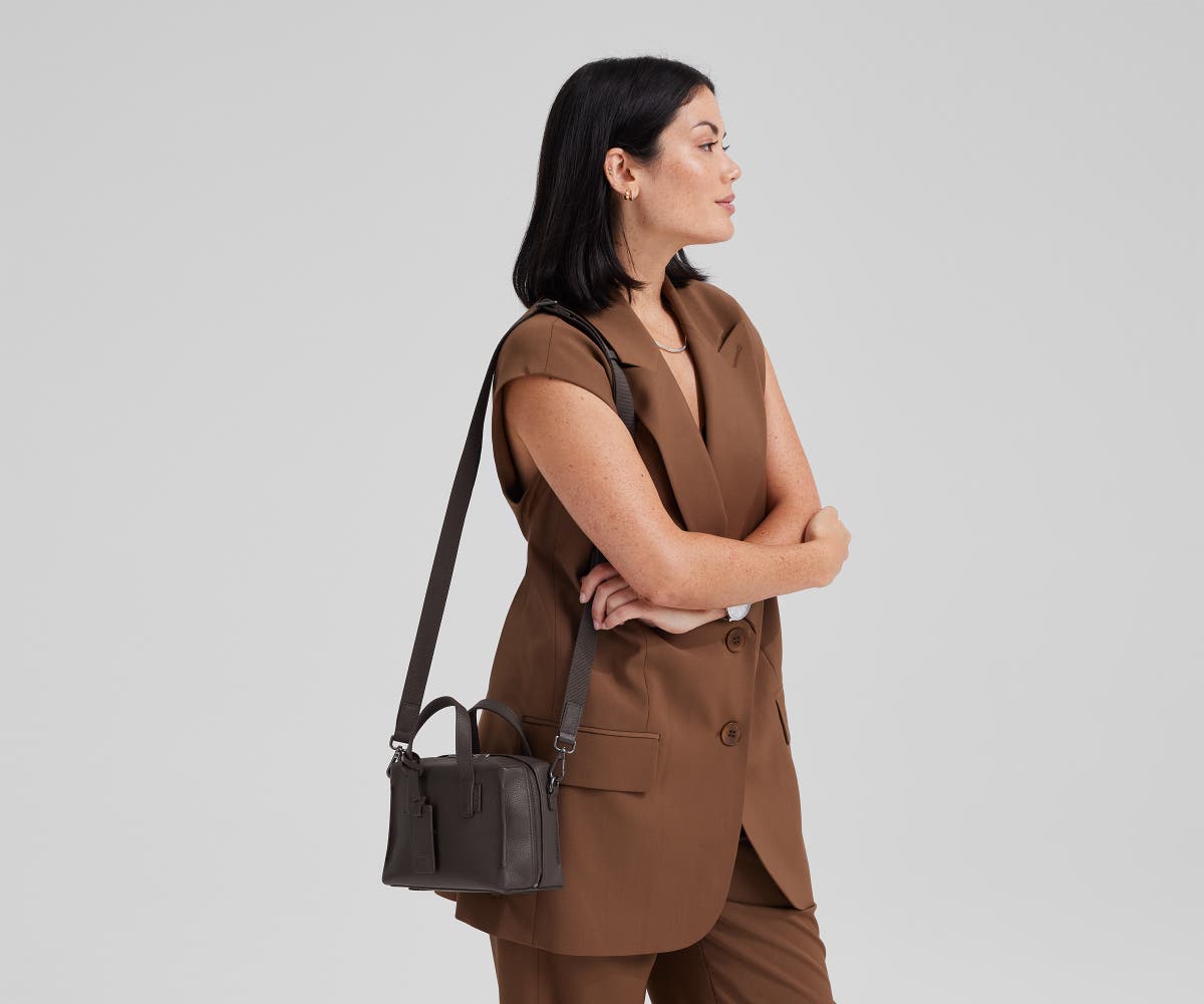 Away Mini Everywhere Bag Travel Accessory - Espresso Brown