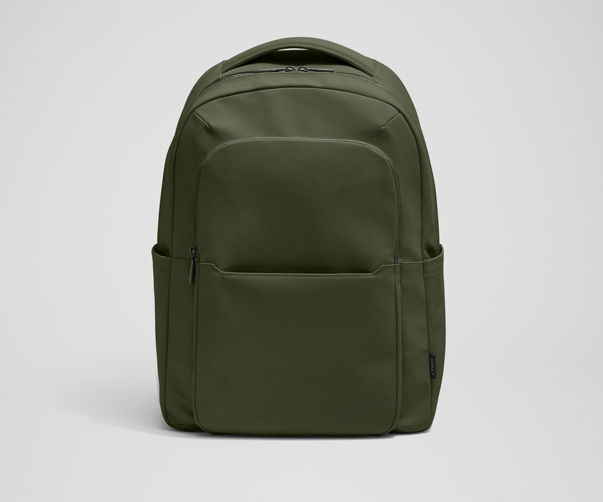 Away The Commuter Backpack in Olive Green
