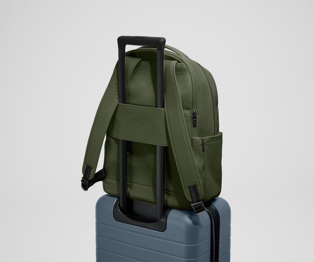 Away The Commuter Backpack in Olive Green