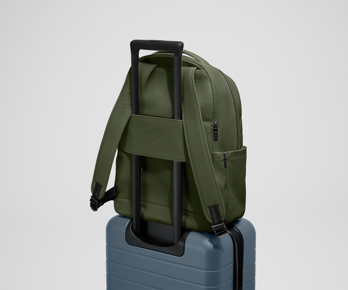 Away The Commuter Backpack in Olive Green