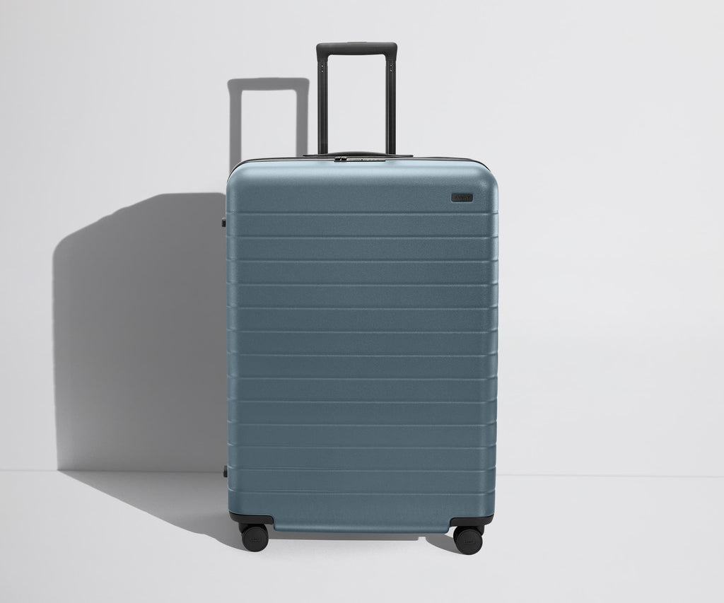 Away The Large Flex Suitcase - Coast Blue