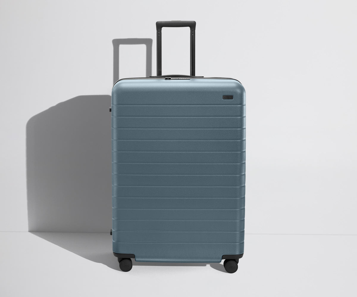 Away The Large Flex Suitcase - Coast Blue