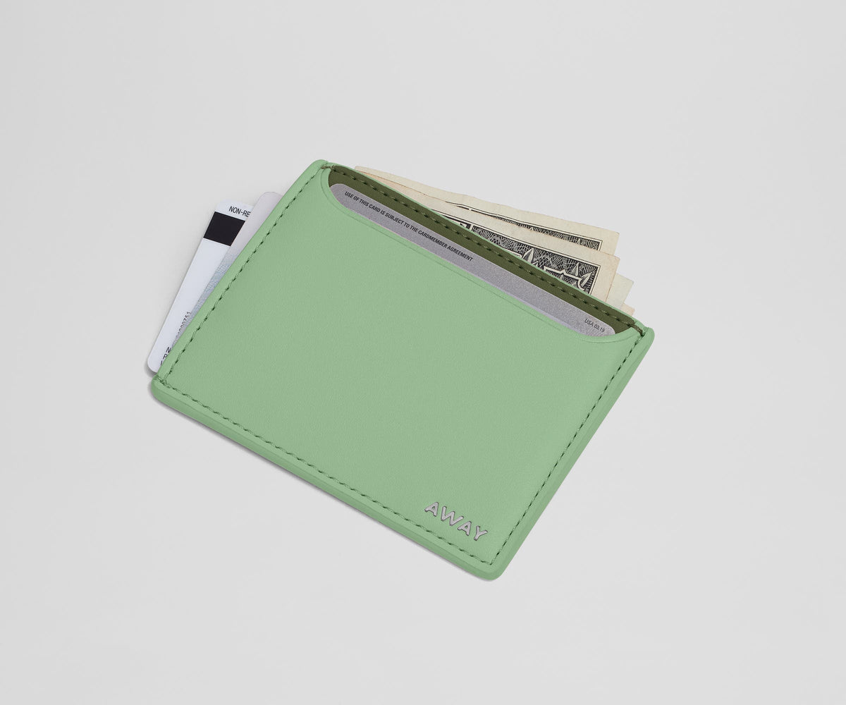 Away Card Case Travel Accessory - Sea Green