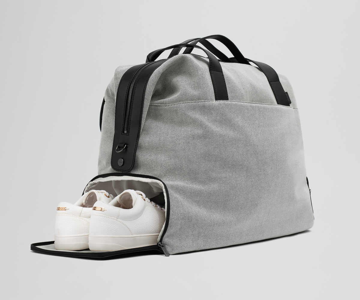Away Transit Canvas Weekender Crossbody Bag - Transit Canvas Black
