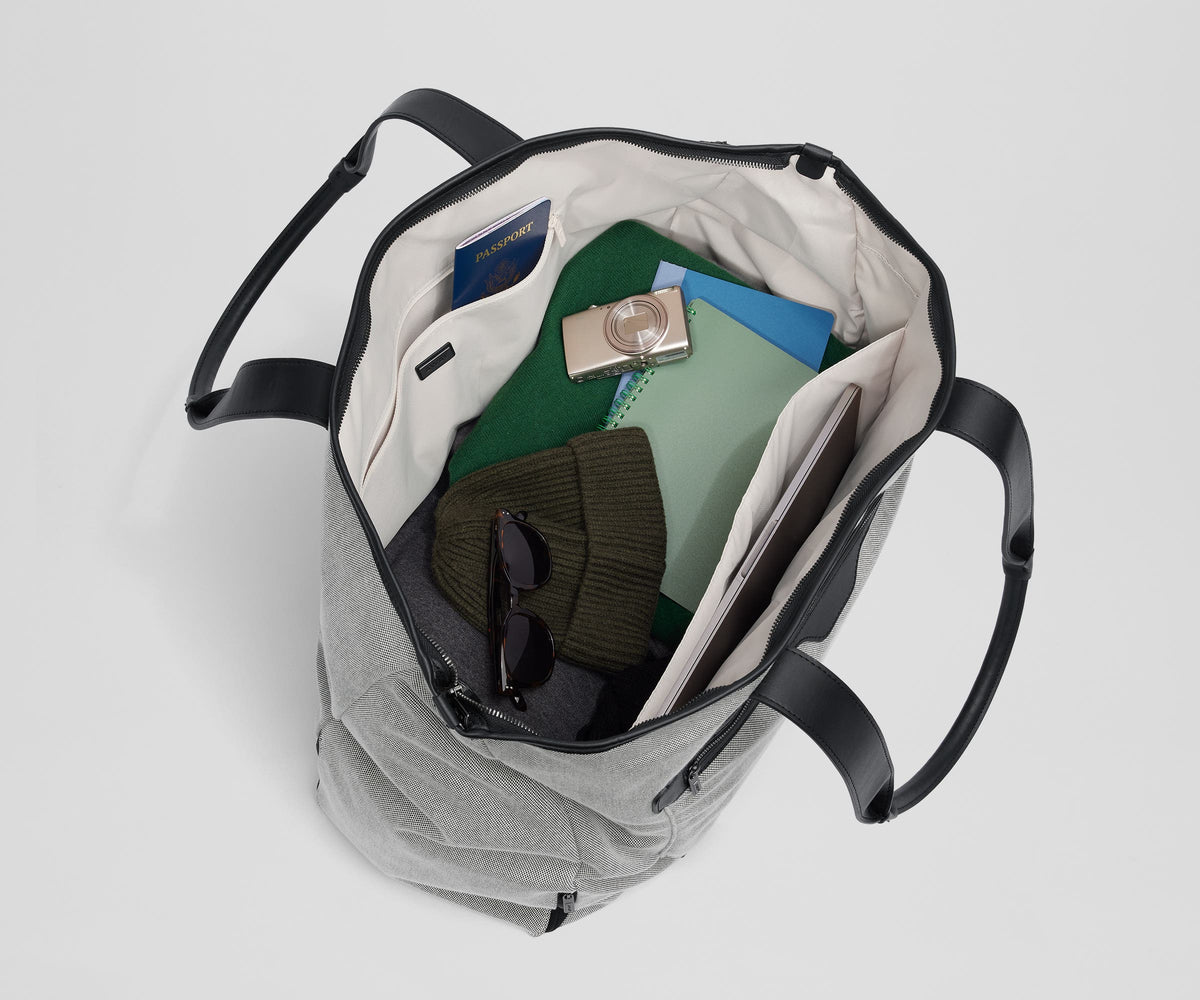 Away Transit Canvas Tote Tote Bag - Transit Canvas Black