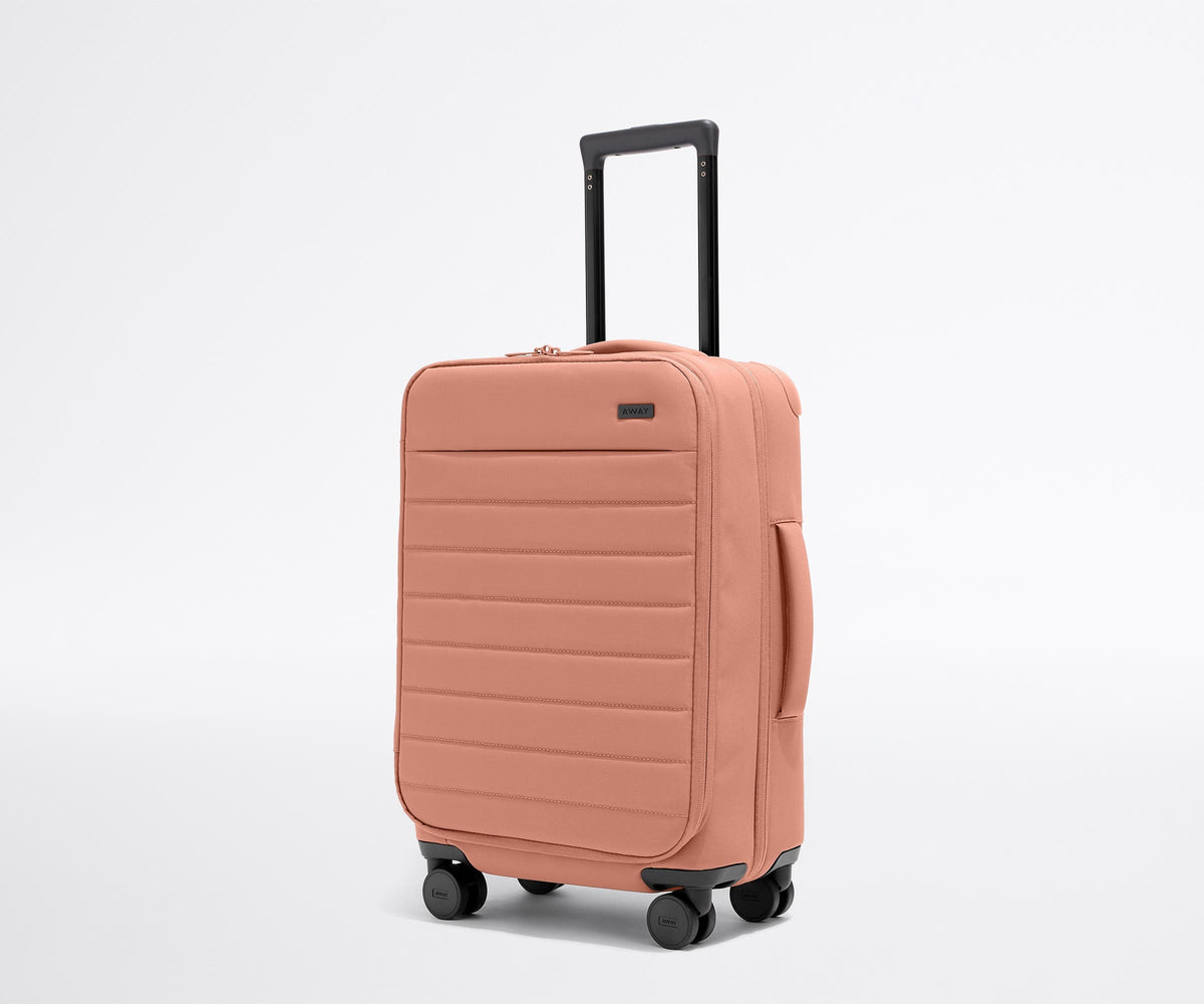 Away Softside Carry-On Suitcase - Clay Pink