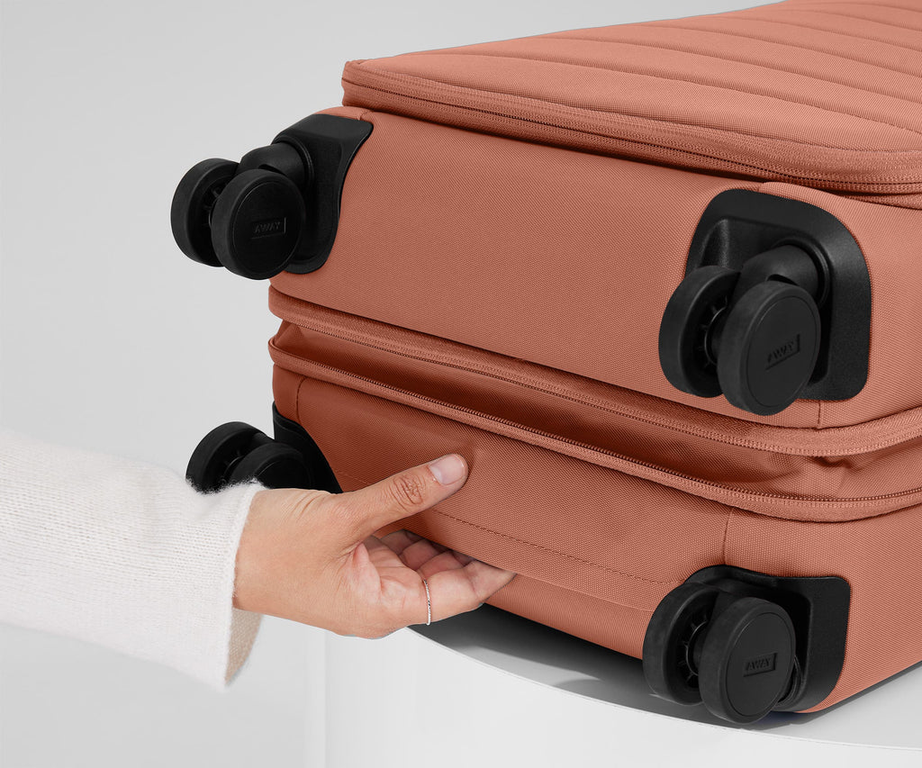 Away Softside Carry-On Suitcase - Clay Pink