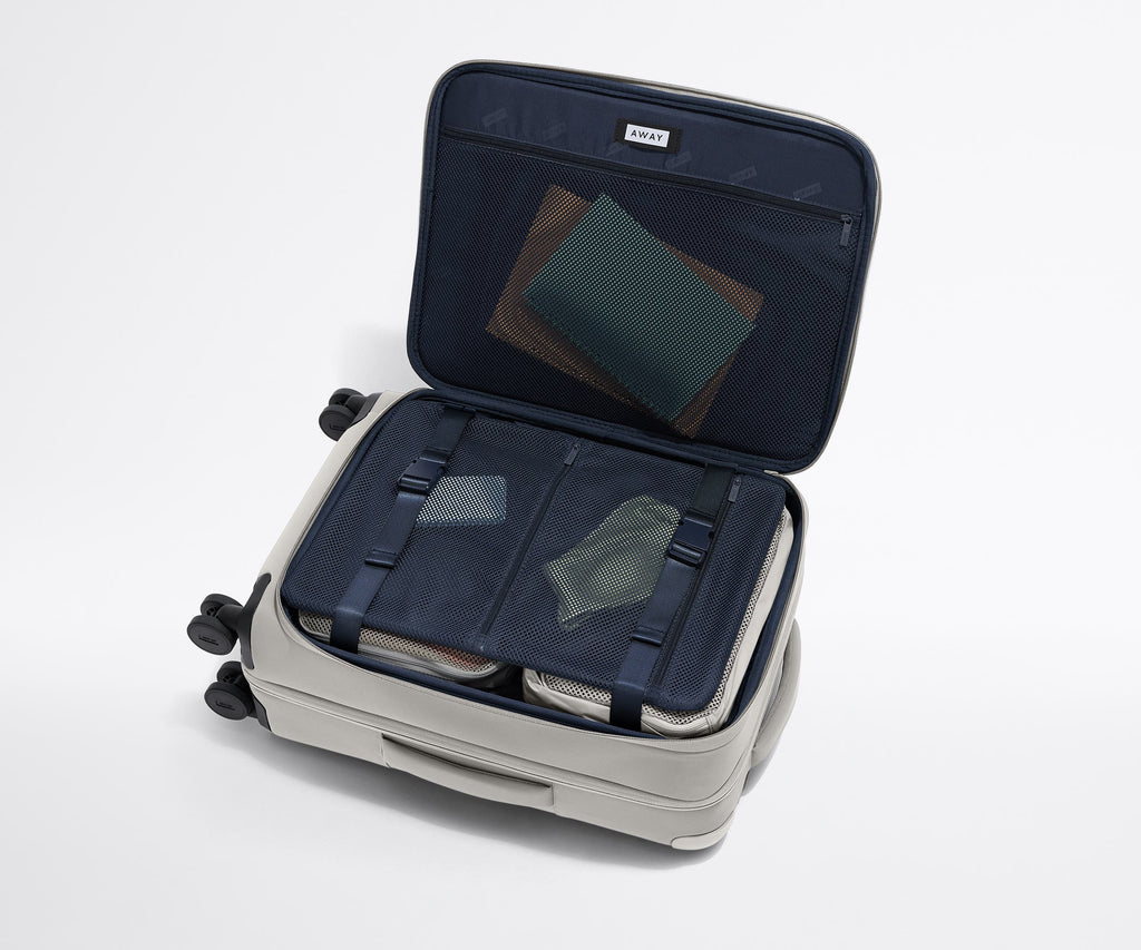 Away Softside Bigger Carry-On Suitcase - Cloud Gray