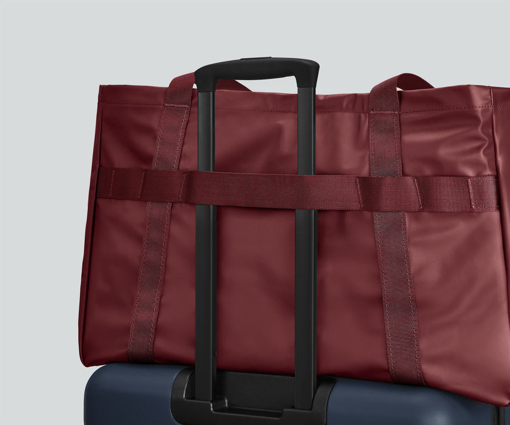 Away Active Tote 45L Tote Bag - Burgundy Red