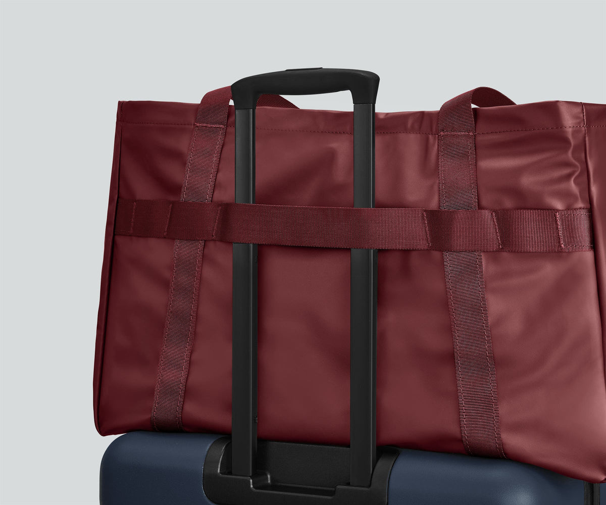Away Active Tote 45L Tote Bag - Burgundy Red