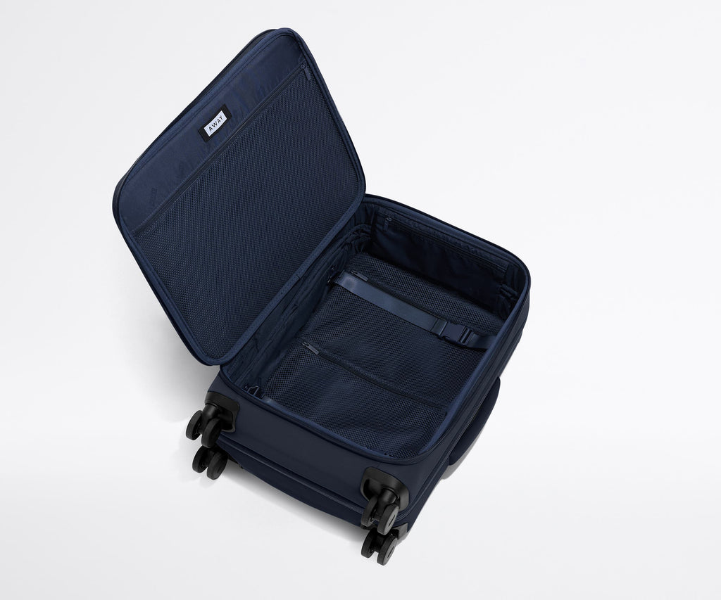 Away Softside Bigger Carry-On Suitcase - Navy Blue