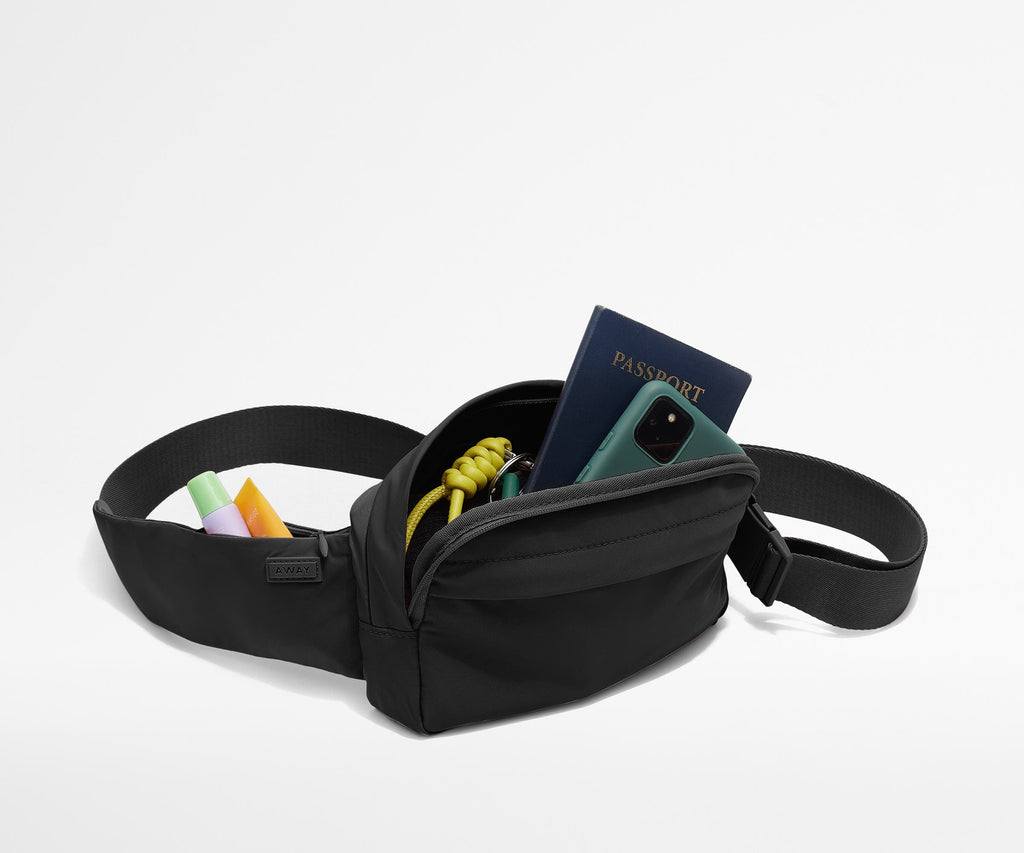 Away Featherlight Sling Bag Crossbody Bag - Jet Black