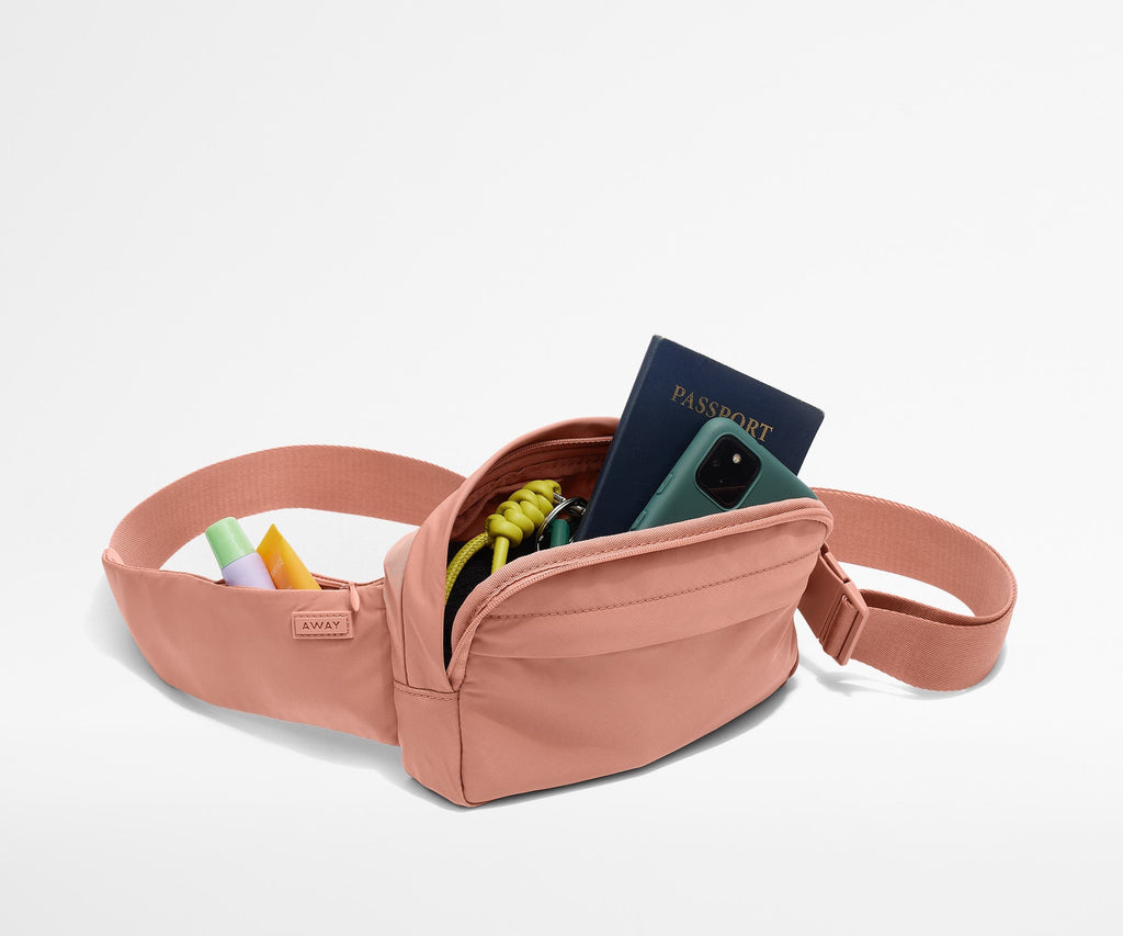 Away Featherlight Sling Bag Crossbody Bag - Clay Pink