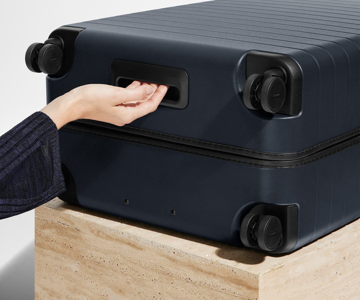 Away The Large Suitcase - Navy Blue