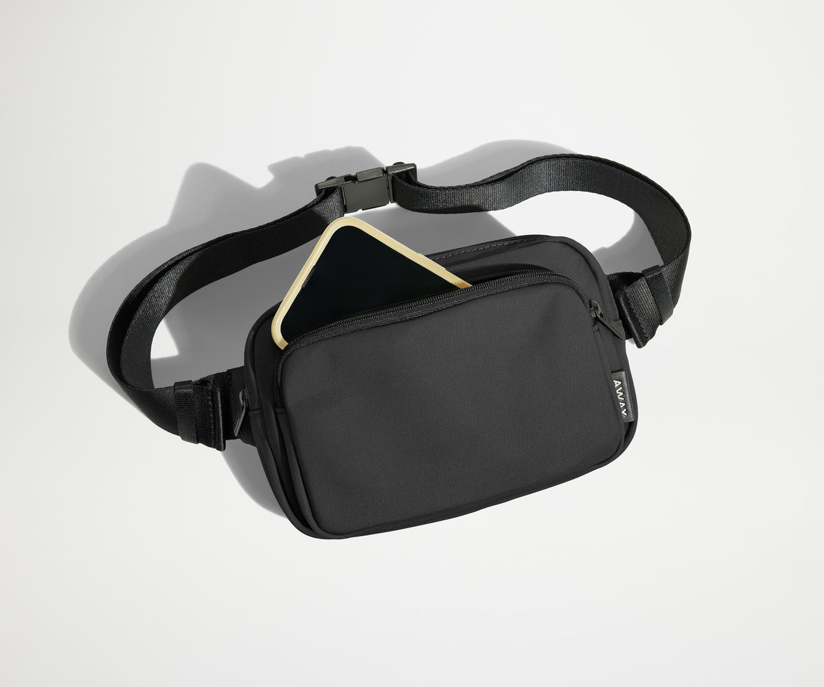 Away The Small Everywhere Sling Bag Crossbody Bag - Jet Black