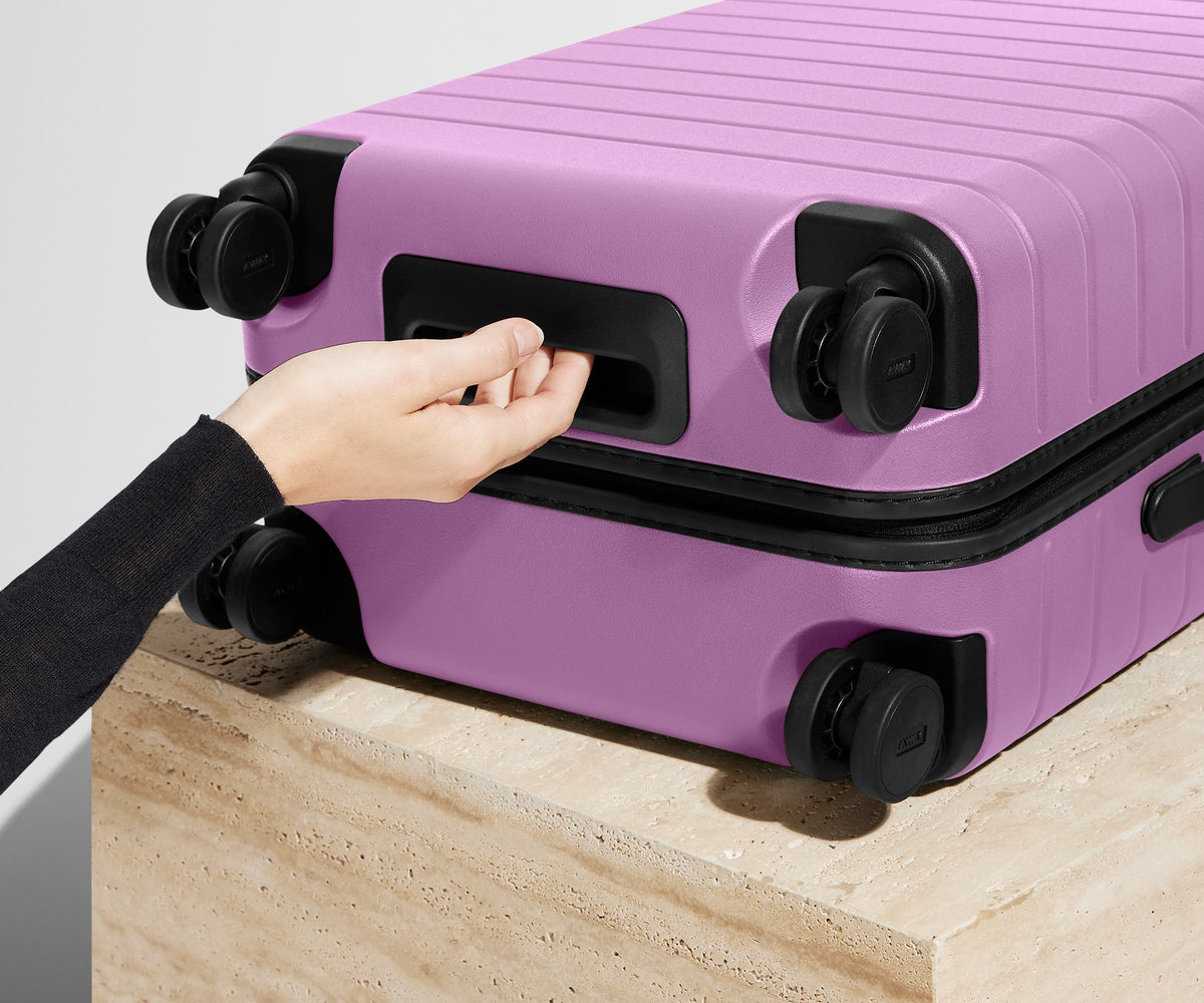 Away The Bigger Carry-On Suitcase - Taffy Purple