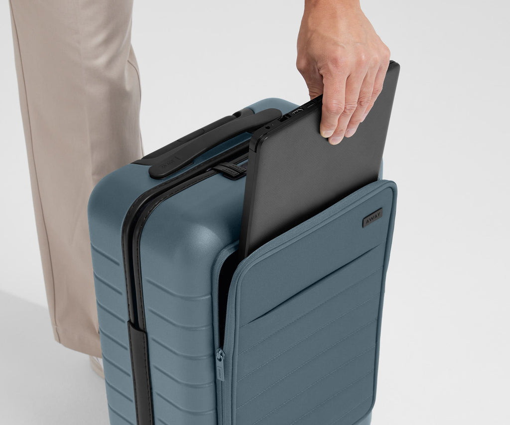 Away The Executive Carry-On Suitcase - Coast Blue