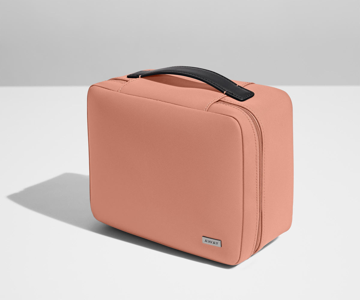 Away The Cosmetics Bag Toiletry Bag - Clay Pink