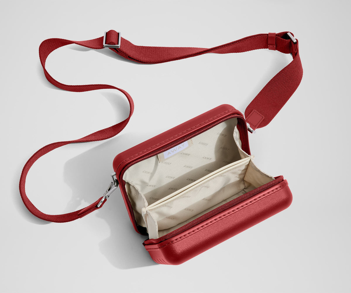 Away The Mini Crossbody Packing Cubes - Tango Red