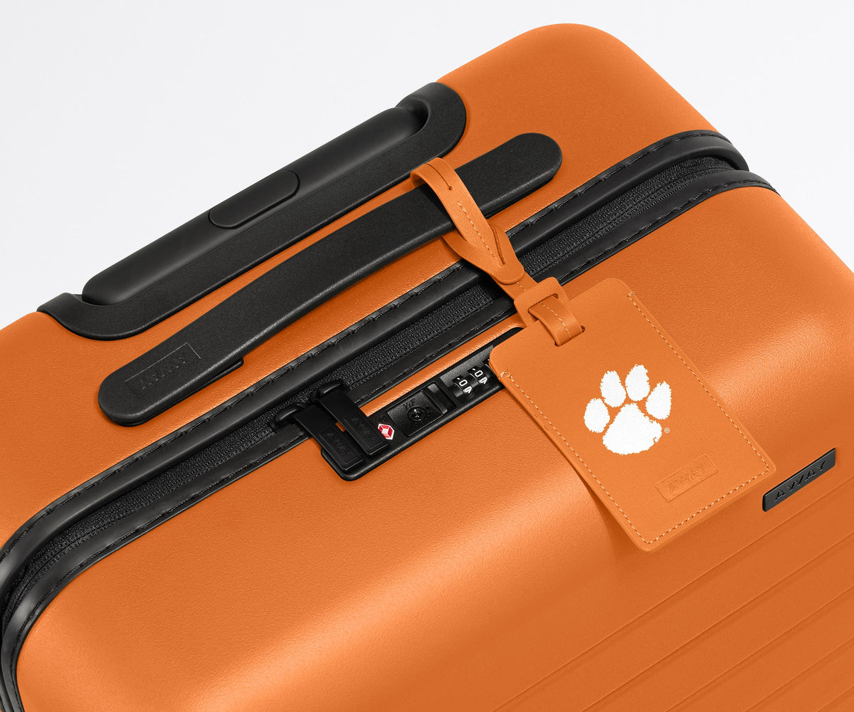 Away The Collegiate Luggage Tag in Clemson ®