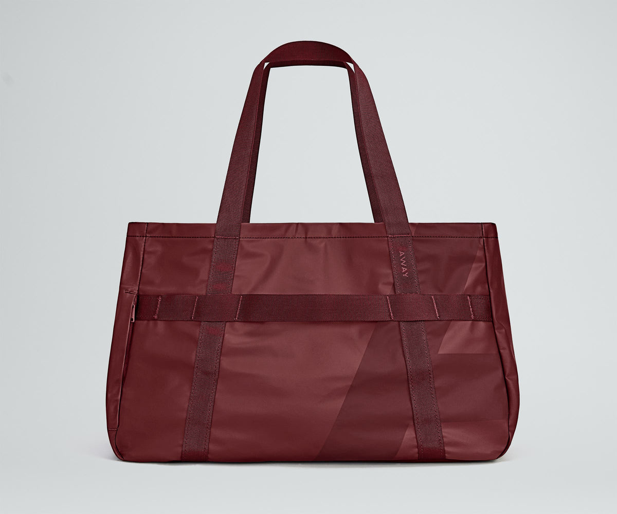 Away Active Tote 45L Tote Bag - Burgundy Red
