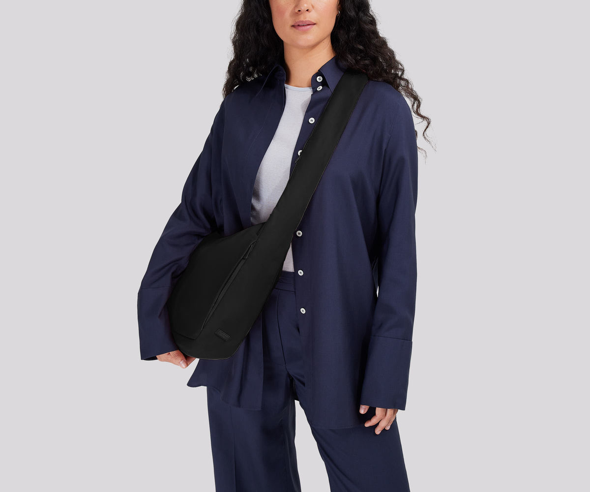 Away Featherlight Crossbody Crossbody Bag - Jet Black