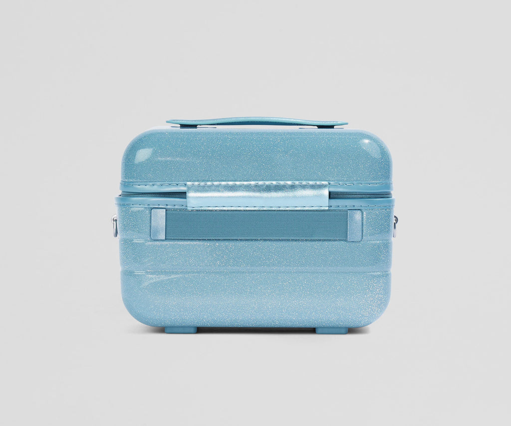 Away The Train Case Toiletry Bag - Galaxy Blue