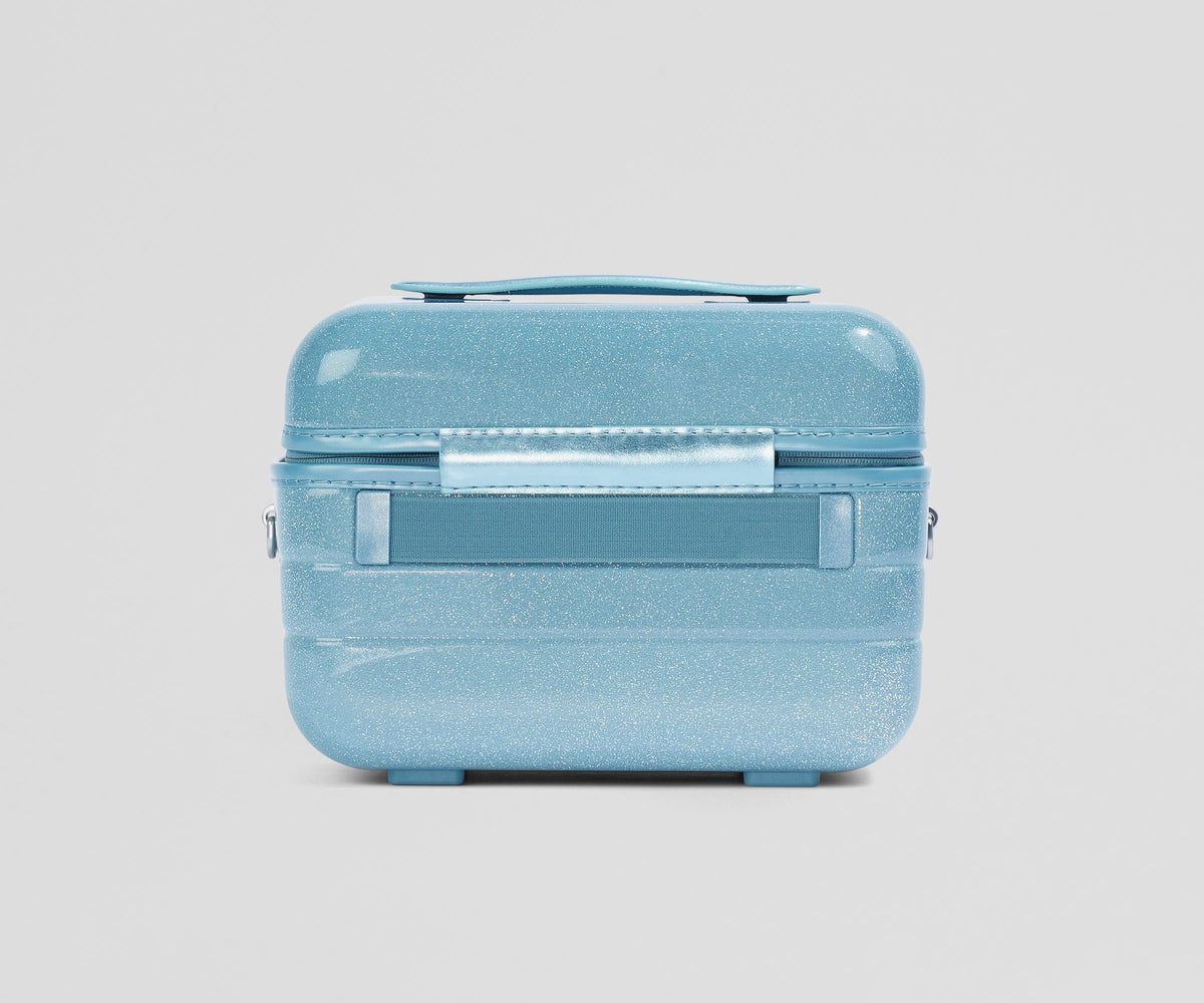 Away The Train Case Toiletry Bag - Galaxy Blue