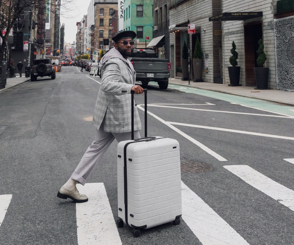 Away The Carry-On Suitcase - Cloud Gray