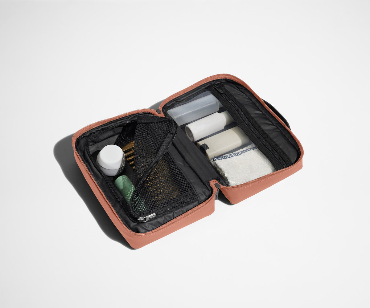 Away The Small Toiletry Bag in Clay Pink