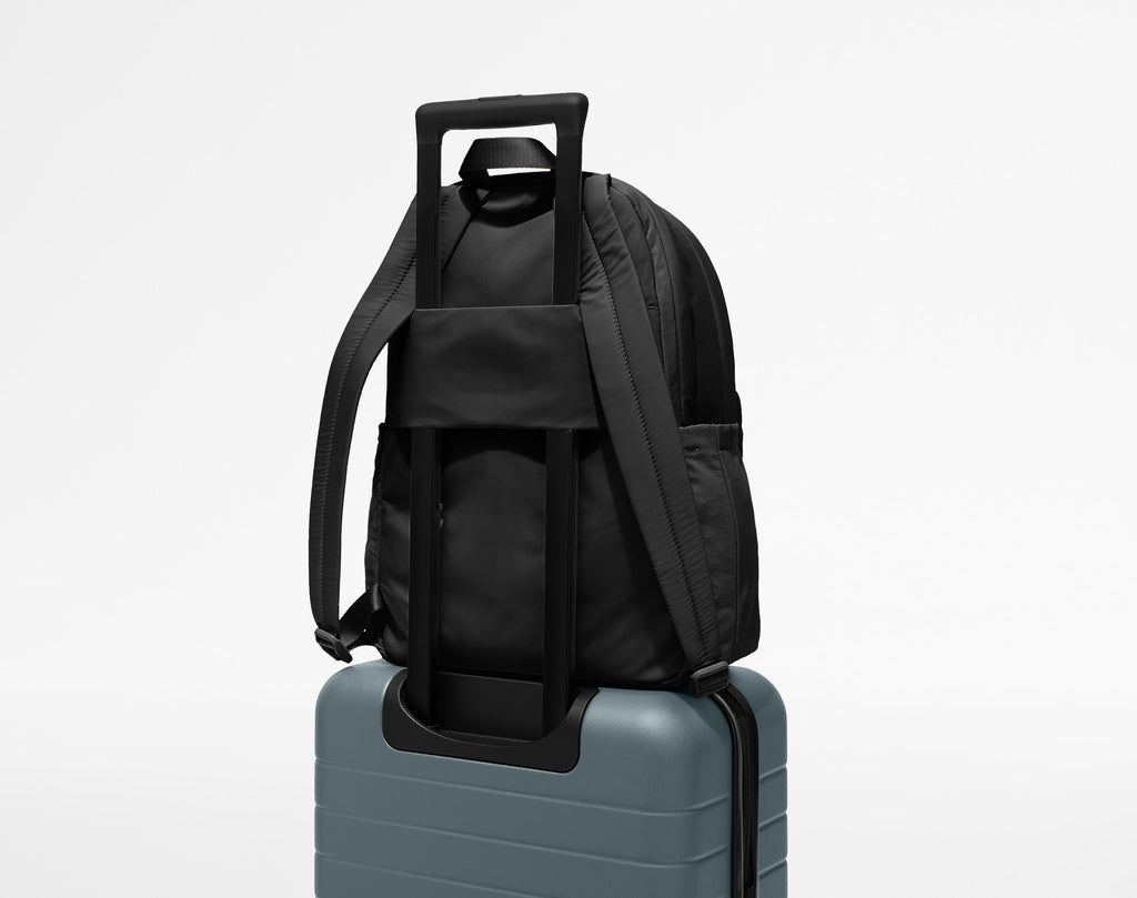 Away Large Featherlight Backpack in Jet Black