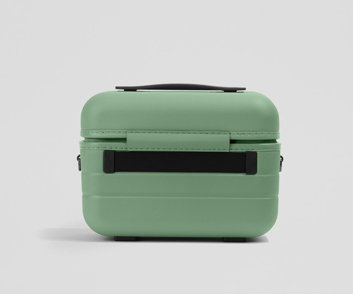 Away The Train Case Toiletry Bag - Sea Green