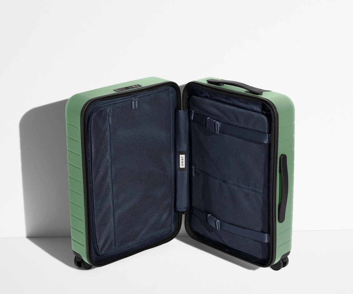 Away The Bigger Carry-On Suitcase - Sea Green
