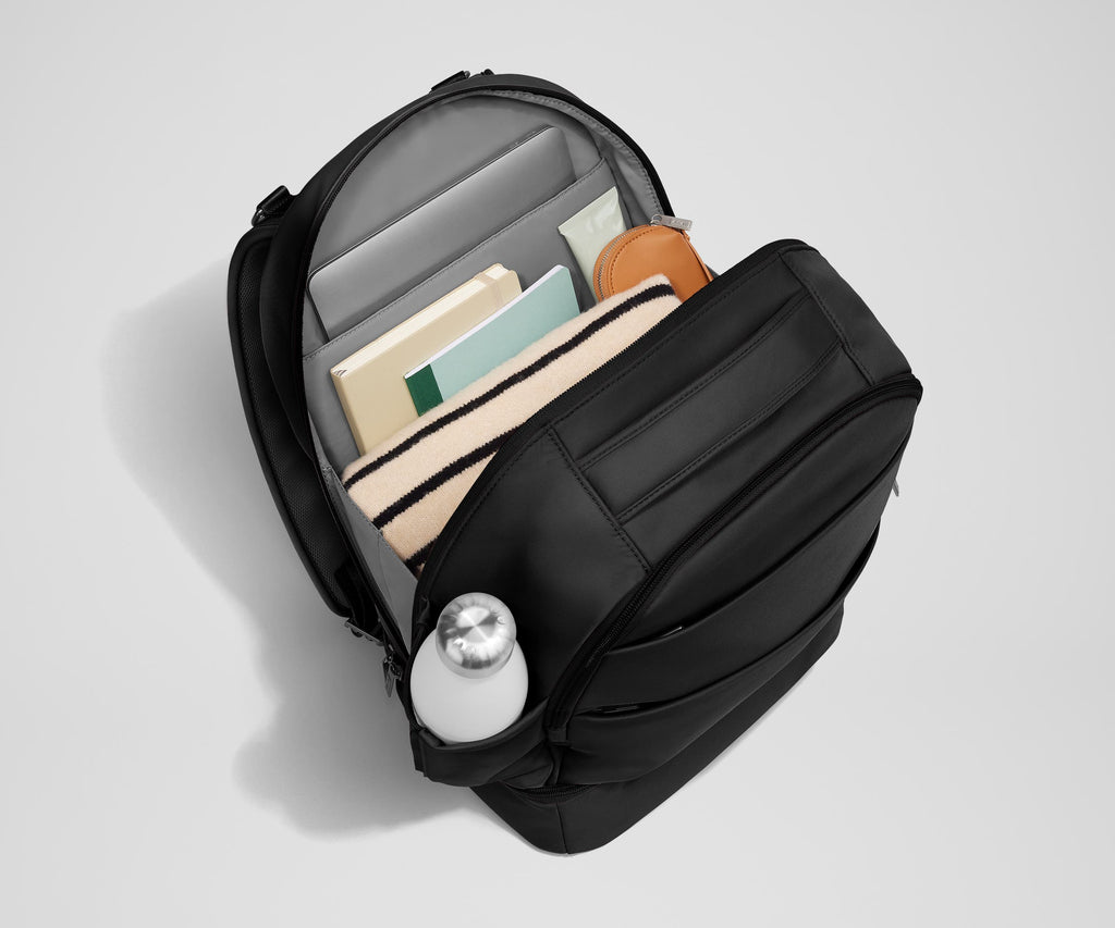 Away The Double Diaper Backpack Diaper Bag - Jet Black