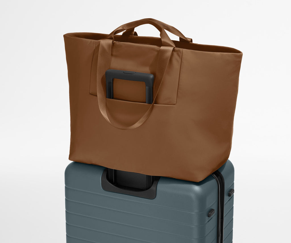 Away Large Featherlight Tote Tote Bag - Amaro Brown